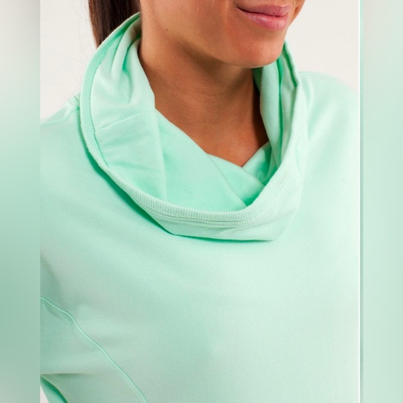 Lululemon Rest Day Pullover Size 4 Teal - Picture 4 of 7
